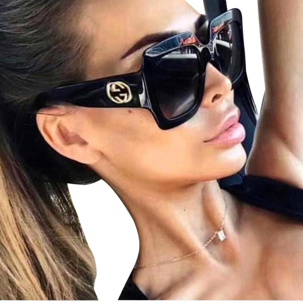 Gucci Oversized Square Sunglasses